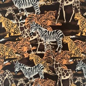 🦓 🦁 🦒 LulaRoe Safari Print Jessie Dress!